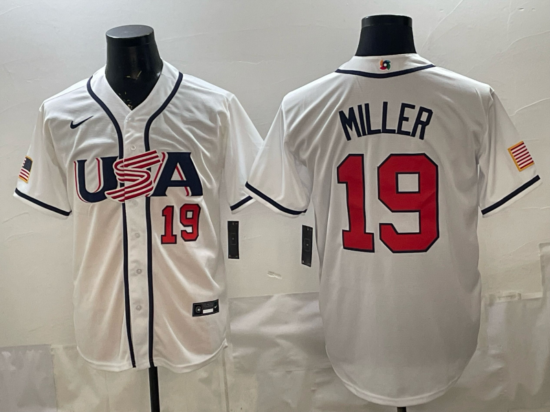 Men 2026 World cup white MLB Nike jersey 0047